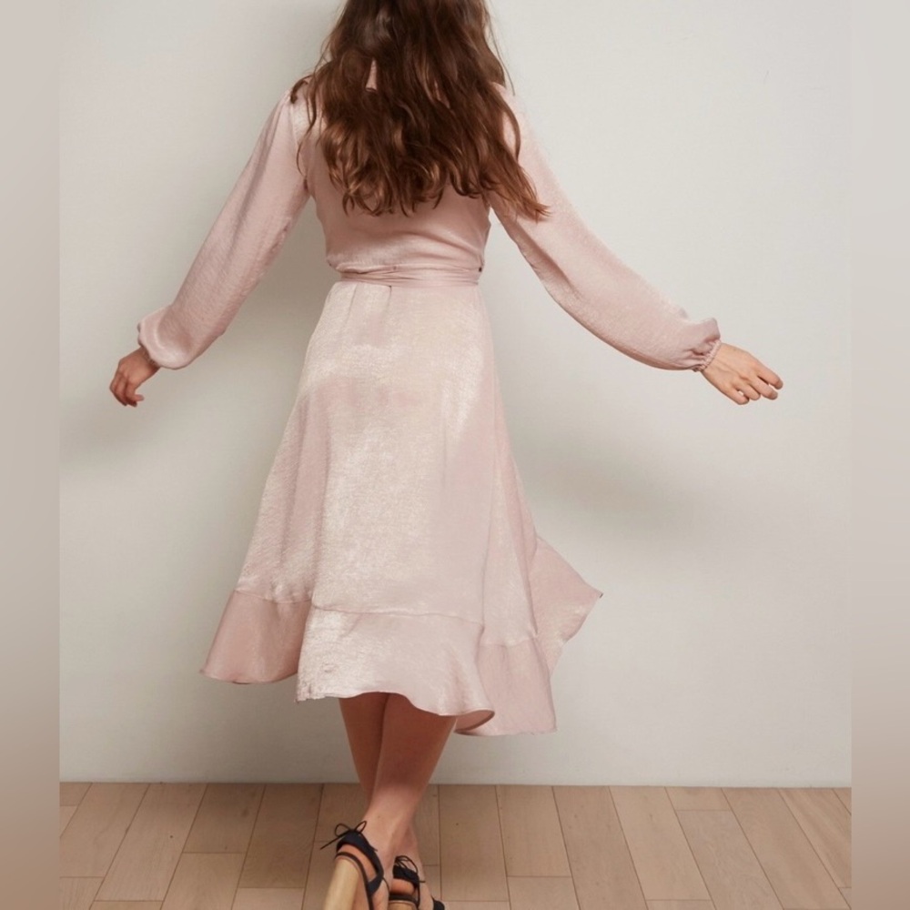 Anthropologie by The‎ Odells Sharlene Wrap Dress Size S - Picture 4 of 13